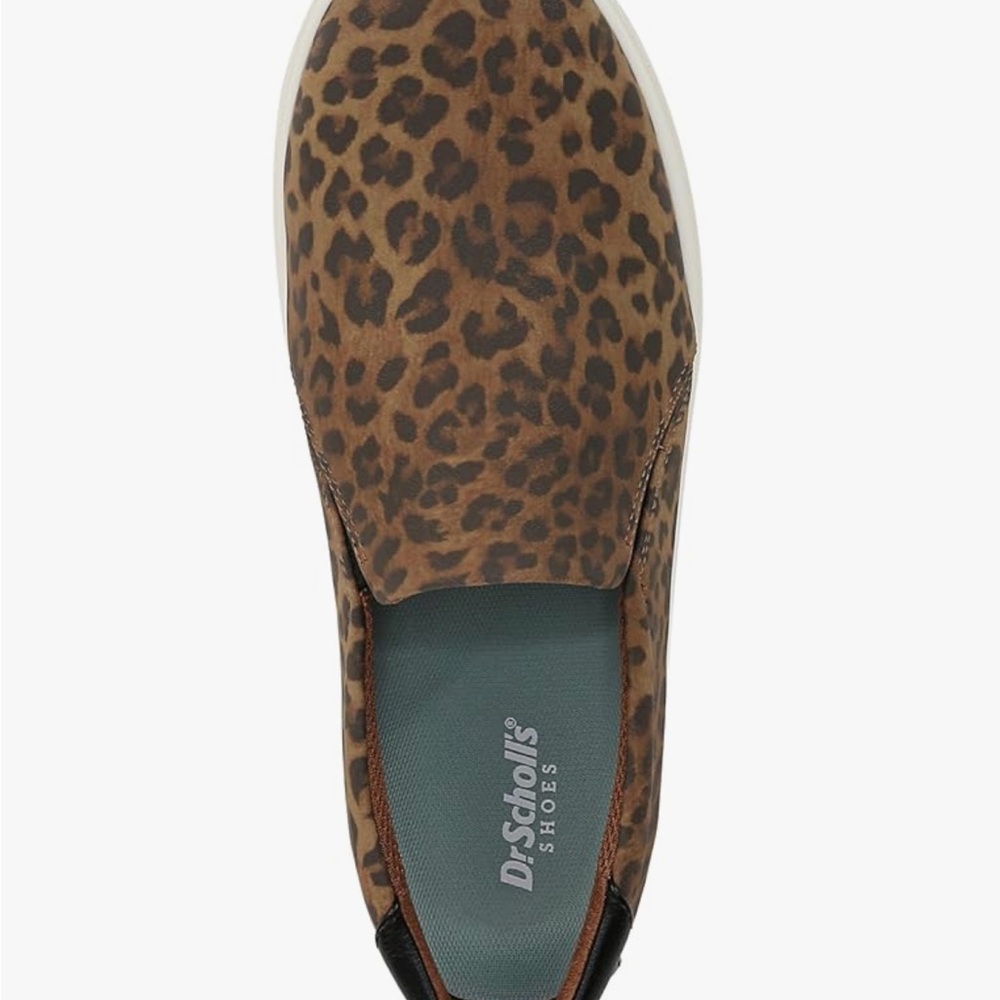 Dr. Scholl's Leopard Print Slip-On Sneakers - Picture 4 of 4